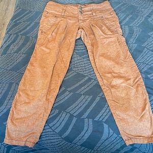 Prana high-waisted light-weight hemp material dress pants
